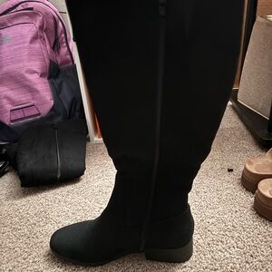 Style & Co. Black Over the Knee Boots